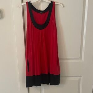 Express Red and Black Mini Dress
